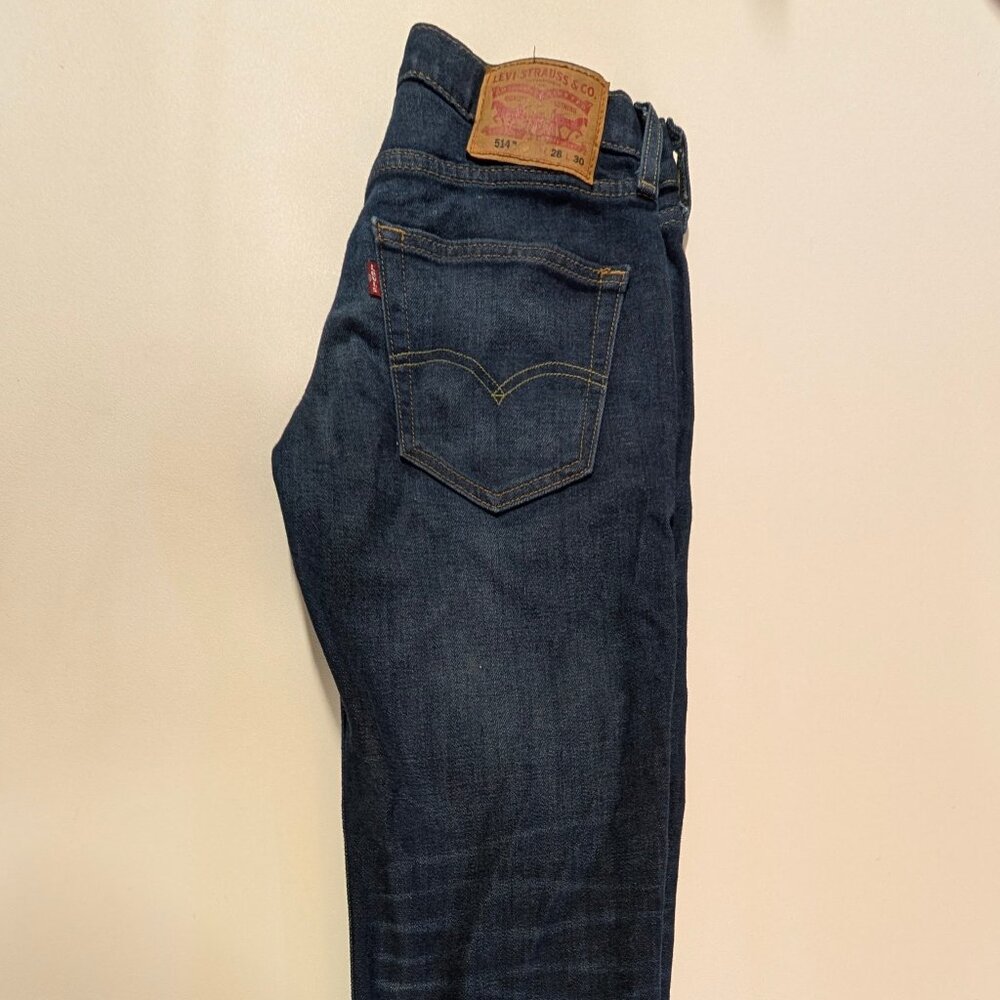 Levi's 514 Men's Straight Leg Classic Fit Denim Jeans Size 28x30